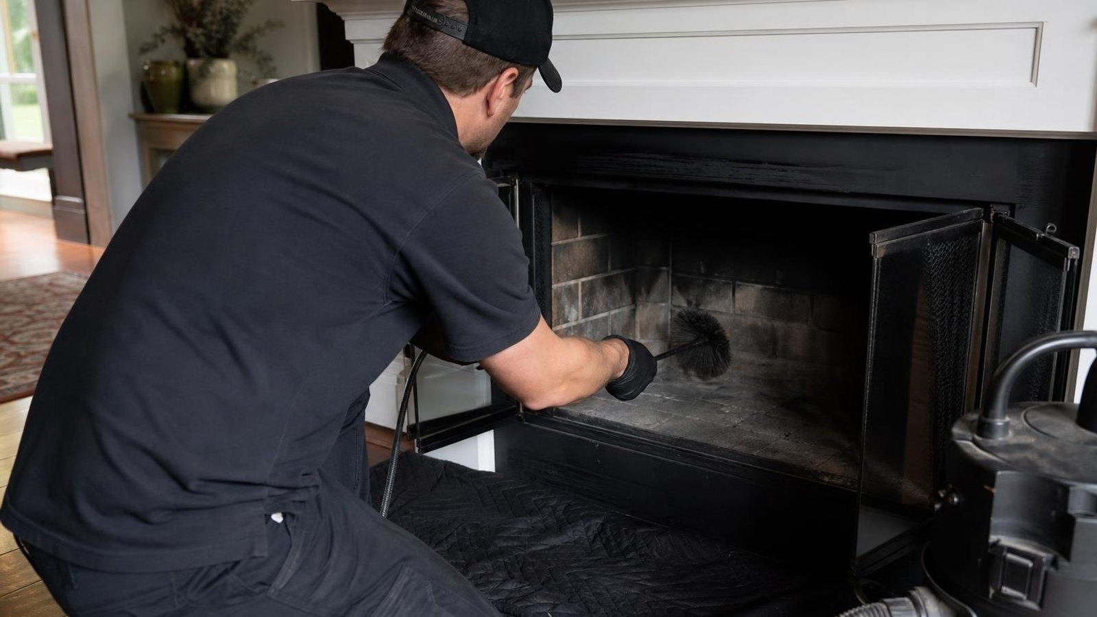 Practical chimney sweep & inspection in Novelty